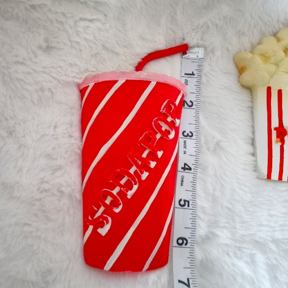 VINTAGE - Soda pop & Popcorn Ceramic Wall Art Decor - Picture 7 of 7
